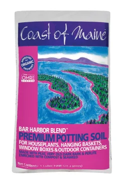 Coast of Maine Bar Harbor Blend Organic Flower and Plant Potting Soil 1 cu ft