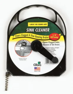 Cobra Manual Winding Drum Sink Cleaner 20 L ft.