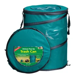 Coghlan's Deluxe Green Trash Can 24 in. H X 19 in. W X 19 in. L 29.5 gal 1 pk