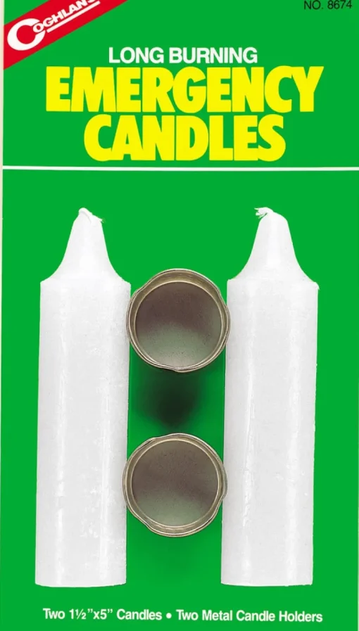 Coghlan's White No Scent Scent Emergency Candle