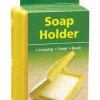 Coghlan's Yellow Soap Holder 4 in. H X 2-7/8 in. W X 1-3/4 in. L 1 pk