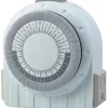 Coleman Cable 50021wd White 24 Hour Digital Timer With Night Light