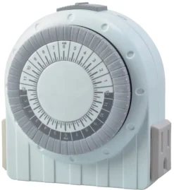 Coleman Cable 50021wd White 24 Hour Digital Timer With Night Light