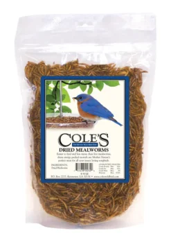Cole's Assorted Species Dried Mealworm Wild Bird Food 9.15 oz