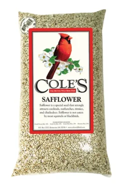 Cole's Assorted Species Safflower Seeds Wild Bird Food 20 lb