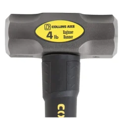 Collins 4 lb Steel Sledge Hammer 15 in. Fiberglass Handle