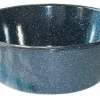 Columbian Home Graniteware Ceramic Over Steel Dish Pan 10 qt. Blue (Pack of 6)