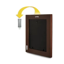 Command Silver Picture Hanger 8 lb. (Pack of 4)
