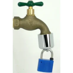 ConservCo Water Theft Hose Bibb Lock with Padlock