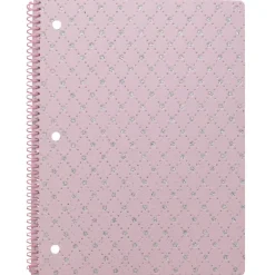 Continental Accessory Pink Recyclable Highly-Fashionable Notebook 8 L x 10.5 W in.