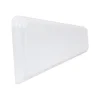 Continental Cabinets Cultured Mable Single Gloss White Side Splash 21 in. W x 75 in. D x 3.75 in. H