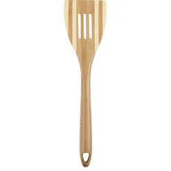 Core Kitchen Pro Chef 12 in. L Beige Bamboo Slotted Spatula