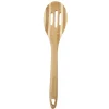 Core Kitchen Pro Chef 12 in. L Beige Bamboo Slotted Spoon
