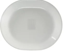 Corelle White Glass Serving Platter 12-1/2 in. Dia. 3 pk (Pack of 3)