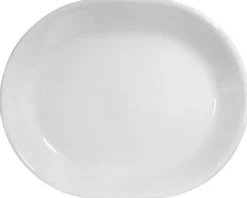 Corelle White Glass Serving Platter 12-1/2 in. Dia. 3 pk (Pack of 3)