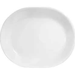 Corelle White Glass Serving Platter 12-1/2 in. Dia. 3 pk (Pack of 3)