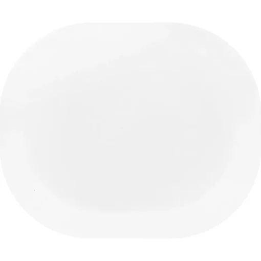 Corelle White Glass Serving Platter 12-1/2 in. Dia. 3 pk (Pack of 3)