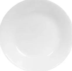 Corelle White Winter Frost Glass Stackable Bread and Butter Plate 6-1/2 Dia. in. (Pack of 6)