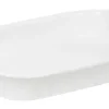 CorningWare 10.5 in. W X 16-1/8 in. L Casserole Pan White