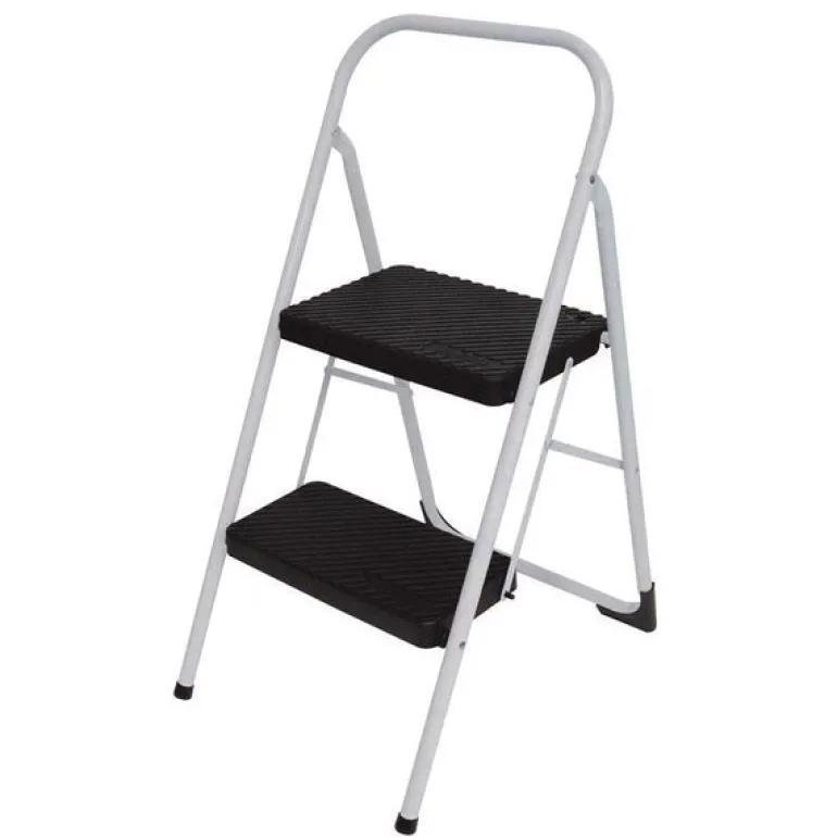 Cosco 34.646 in. H X 17.323 in. W X 22.84 in. D 200 lb. capacity 2 step Steel Large Step Stool