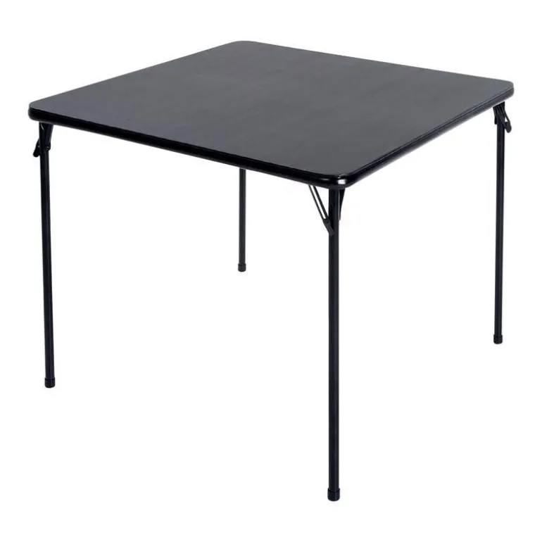 Cosco 28 in. H x 34 in. W x 34 in. L Square Folding Table (Pack of 2)