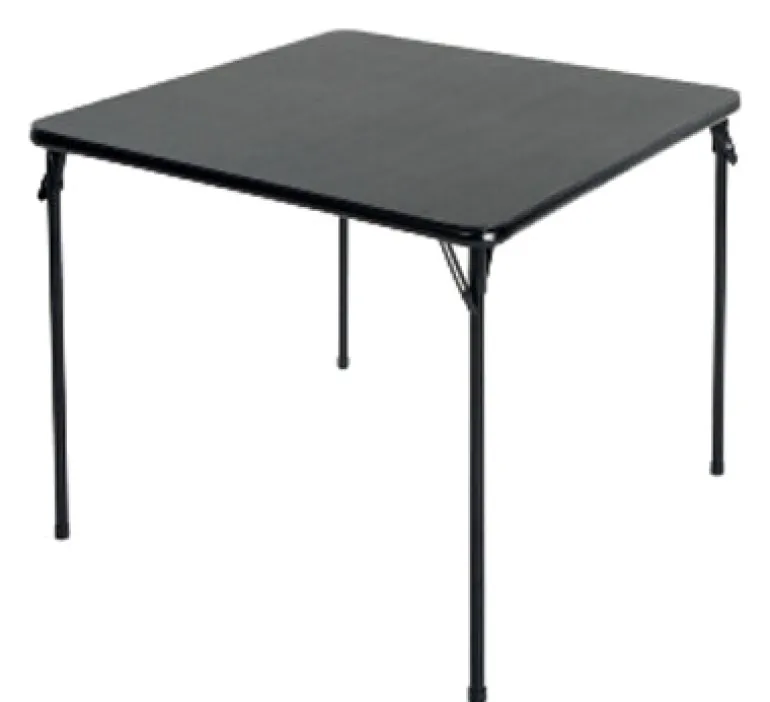 Cosco 28 in. H x 34 in. W x 34 in. L Square Folding Table (Pack of 2)