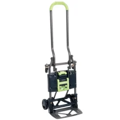 Cosco Steel 2-Step Collapsible Convertible Hand Truck 300 lbs. Capacity, 14 D x 17 W x 50 H in.