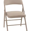Cosco Vinyl Seat Chair Sand (Pack of 4)