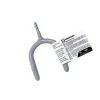 Crawford 3.94 in. L Vinyl Coated Gray Steel Medium Storage Hook 15 lb. capacity 1 pk (Pack of 25)