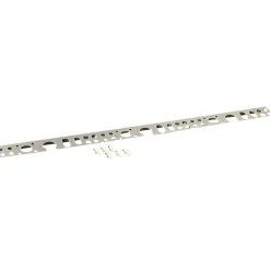 Crawford 36 in. L Zinc-Plated Silver Steel Tool Rack Tool Organizer 1 pk