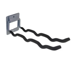 Crawford 5 in. L Zinc-Plated Gray Steel Flip Up Tool Hanger Hanger Holder 50 lb. cap. 1 pk