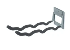 Crawford 5 in. L Zinc-Plated Gray Steel Flip Up Tool Hanger Hanger Holder 50 lb. cap. 1 pk