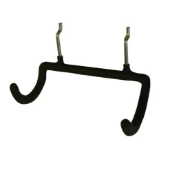 Crawford Black Steel 4.3 in. Power Drill Hanger 1 pk