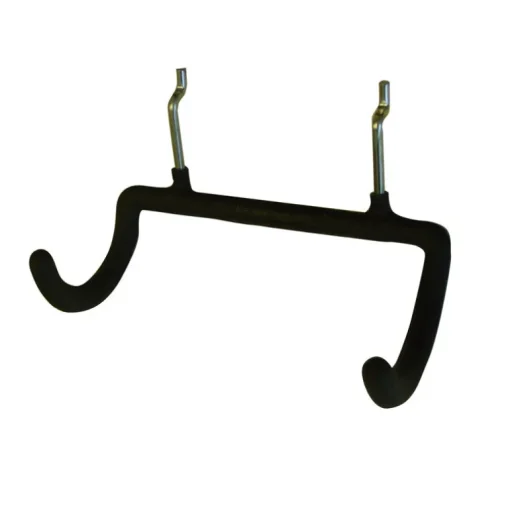 Crawford Black Steel 4.3 in. Power Drill Hanger 1 pk