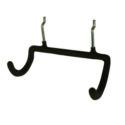 Crawford Black Steel 4.3 in. Power Drill Hanger 1 pk