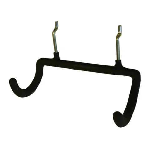 Crawford Black Steel 4.3 in. Power Drill Hanger 1 pk