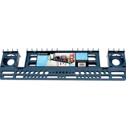 Crawford Blue Plastic 6 in. 3 in 1 Tool Holder 1 pk
