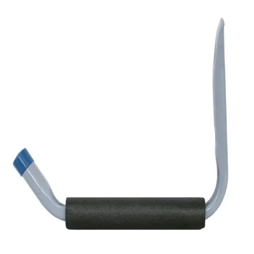Crawford Lehigh Steel Gray Hanger Holder 50 lbs. Capacity 10 H x 1.5 W in.