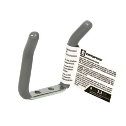 Crawford Vinyl Coated Gray Steel Small Storage Hook 5 lb. capacity 1 pk (Pack of 20)