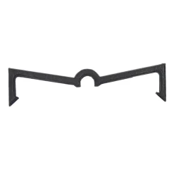 Crawford Zinc Plated Black Plastic 0.05 in. Peg Hook Locks 25 pk