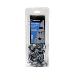 Crawford Zinc Plated Silver Steel Peg Hook Assortment 47 pk