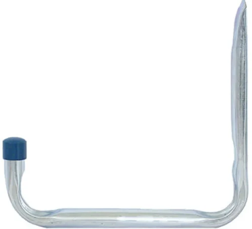Crawford Zinc Plated Silver Steel 11 in. Giant Storage Hangers 1 pk (Pack of 10)