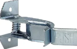 Crawford Zinc-Plated Silver Steel Giant Spring Clip 0.16 L x 0.14 H x 0.11 W in. for 1-1/2 in. Frame