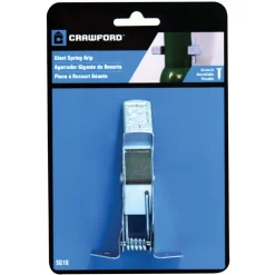 Crawford Zinc-Plated Silver Steel Giant Spring Clip 0.16 L x 0.14 H x 0.11 W in. for 1-1/2 in. Frame