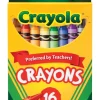 Crayola Assorted Color Crayons 16 pk