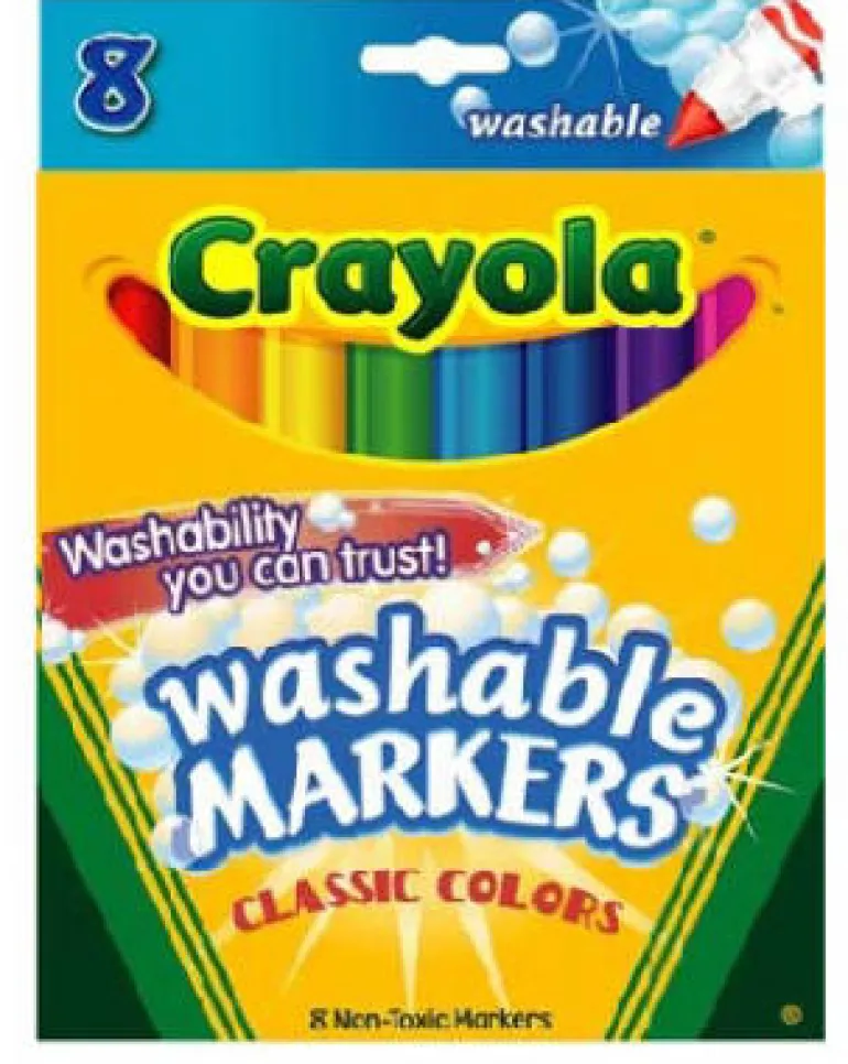 Crayola Color Max Assorted Broad Tip Markers 8 pk