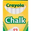 Crayola White Chalk 12 pk (Pack of 6)