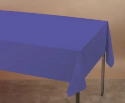 Creative Converting 710232 54 X 108 Purple Tablecover