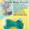 Creative Homeowner 1300 Super Heavy Duty Trash Bag Bands 5 Count