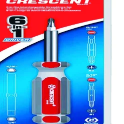 Crescent 6-in-1 Screwdriver 6 in.